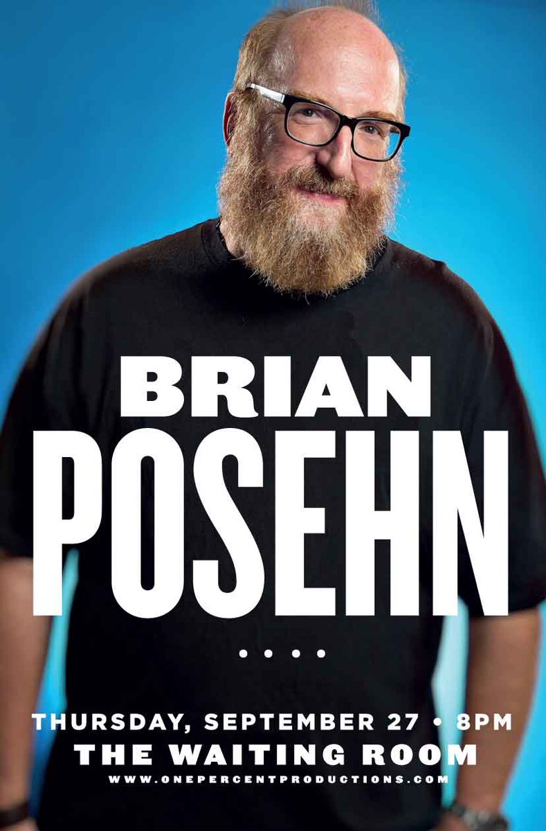 TONIGHT! @thebrianposehn w/ <a href="/super_mallory/">Mallory Wallace</a> &amp; Mike Perry $25 / 8pm / all ages Tickets: bit.ly/2zDbp3U RSVP: bit.ly/2usqLCD