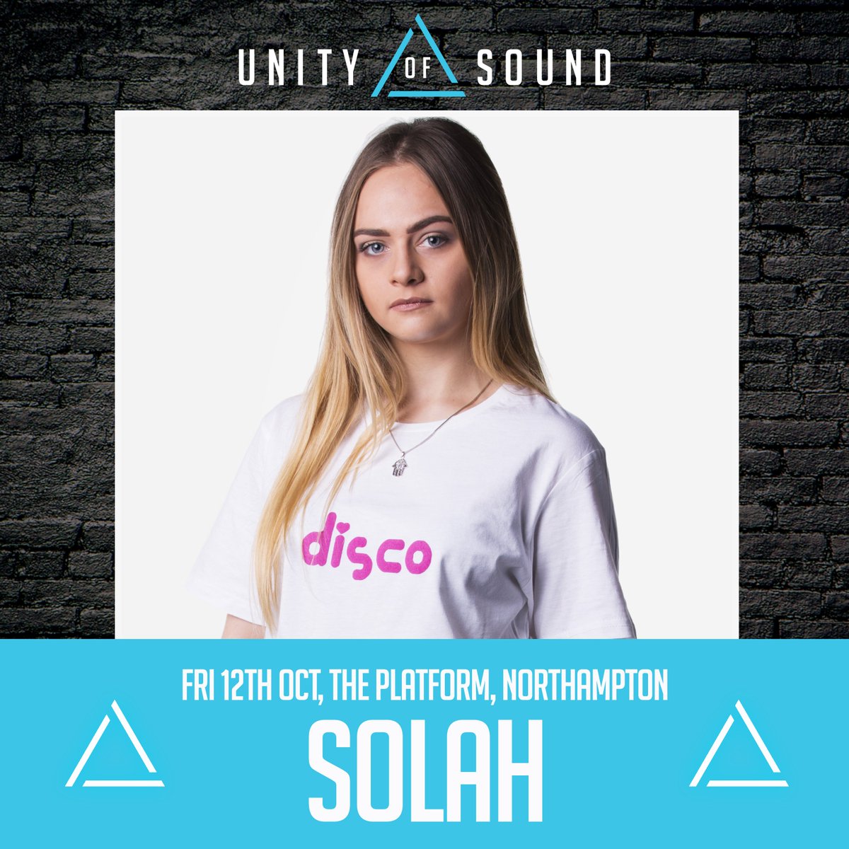 LisaLashesSoM's tweet photo. Solah is an up and coming DJ straight out of Leicester. With an ear for what sounds good, She takes inspiration from genres such as, everything from techno & funk to disco & house.
#female #dj #theplatform #unityofsound #llsom #disco #house #tech
Tickets > https://t.co/kJUL0GWSVM https://t.co/mfzrjXn0e2