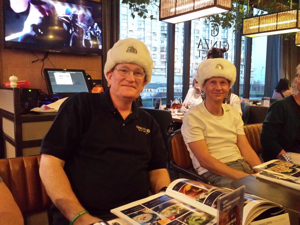 Code_Analysis's tweet image. We prepared a little contest: come to the PVS-Studio exhibition stand, take a photo next to it and share it on any social network using #cppcon2018 . We’ll choose a winner and send him a present - the hat like these guys have :). (#cppcon, #pvsstudio)