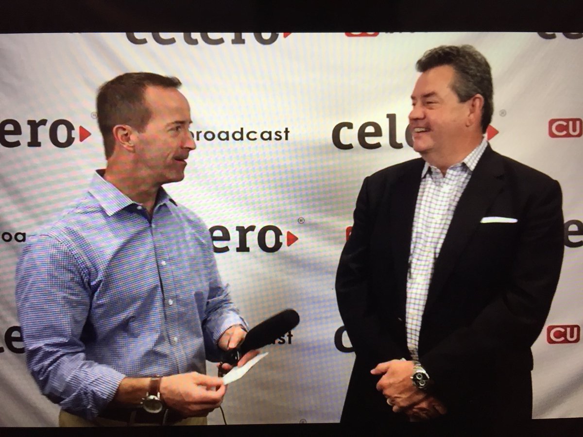 CUbroadcast's tweet photo. Another fantastic discussion with @CULedger John Ainsworth and Rick Cranston on company status and why #creditunions should care about Blockchain today. Post tomorrow #CeleroConf2018 ... https://t.co/e0stDexOx3