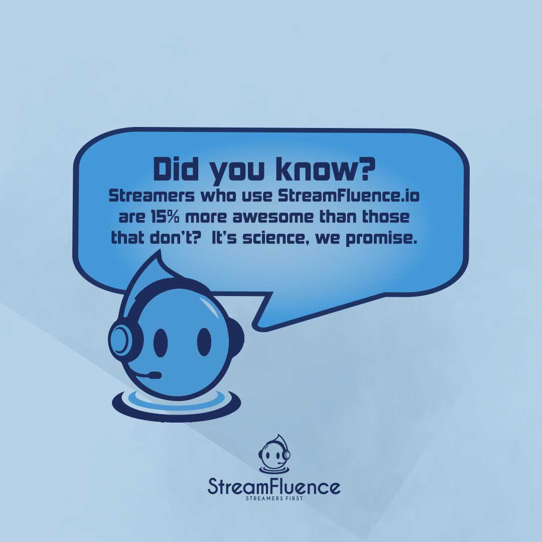 StreamFluence's tweet image. Signing up for StreamFluence automatically increases your Clout +10. Go ahead and see why Streamers and Brands alike are raving about our service: streamfluence.io