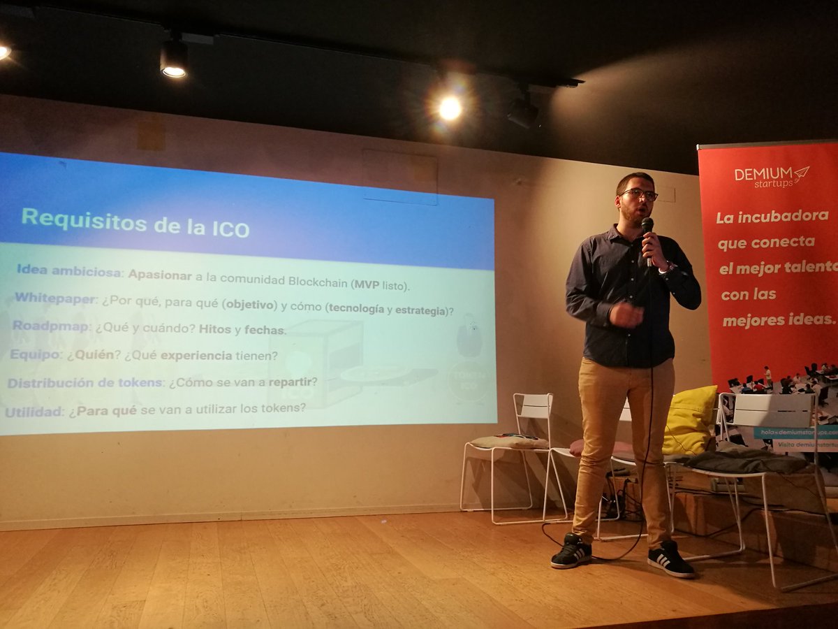 betabeersBIO's tweet photo. Requisitos para crear una #ICO @alexherranz89 #bbBIO https://t.co/GmMVyGSb4c