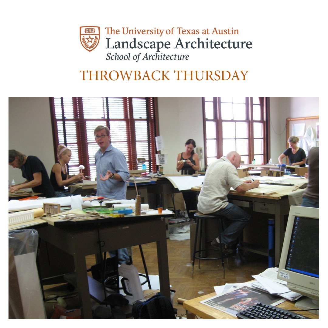 texas_landscape's tweet photo. #TEXASLandscape ‘s Class of 2007 with Dean Almy in the summer of 2004. #landscapearchitecture #utsoa #utsoamla #utsoalandscape #utsoagrad #utsoala #utsoaalumni #ctxasla #nationalasla https://t.co/OoHmXKYDka