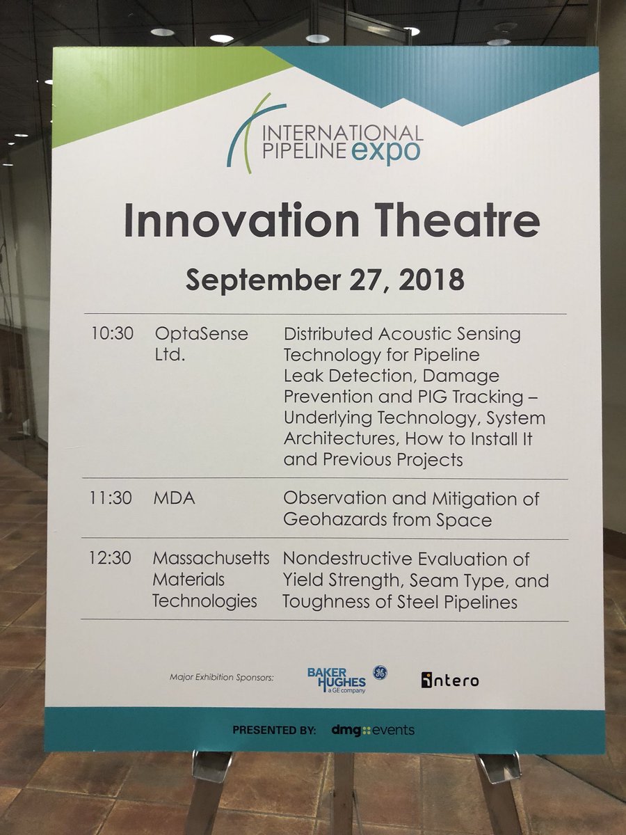 Stop by the innovation theatre downstairs today at #ipe18 Next session starts at 11:30am