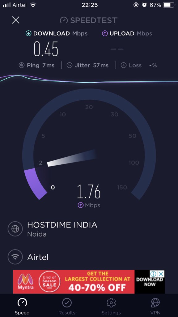 abhisheksoni183's tweet photo. Your connection is really frustrating @Airtel_Presence @airtelindia l Please stop doing campaigns like “phele sb try kro fir sahi chuno”. Do you really think that people have that much time? That they keep switching from one network to another? My broadband speed plan is 40mbps😡 https://t.co/gUb2KYQg2S