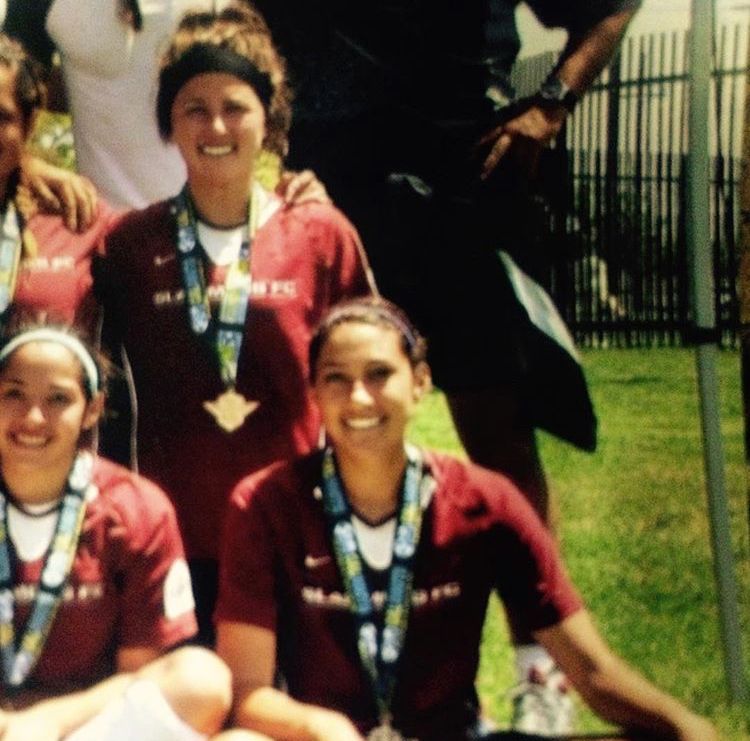 cdaslammersfc's tweet photo. #tbt Before she was starring for the USWNT, NWSL, and Stanford, Christen Press was wearing Slammers maroon
⚽#
#theCDAway #OneClubOneFamily #CompleteTraining #clubsoccer #girlssoccer #boyssoccer https://t.co/VBu4PfRmgq