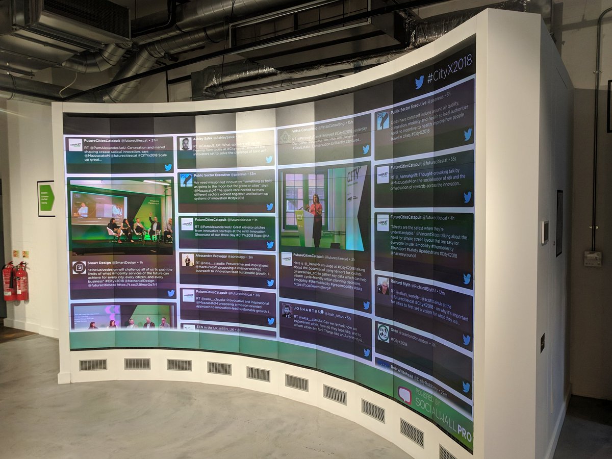 _IreneMc's tweet photo. Fun to make it into @futurecitiescat twitter wall! #CityX2018 :) https://t.co/2cHVZh3TTn