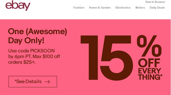 DarkDeepDreamer's tweet photo. eBay limited-time 15% coupon! | #eBay #retweet #CheapTreasure
#limited #coupon #sale #discount #cheap #TBT #events #socialmedia #deal #shopsmall #shop #shopping https://t.co/pq0C8dFAqW