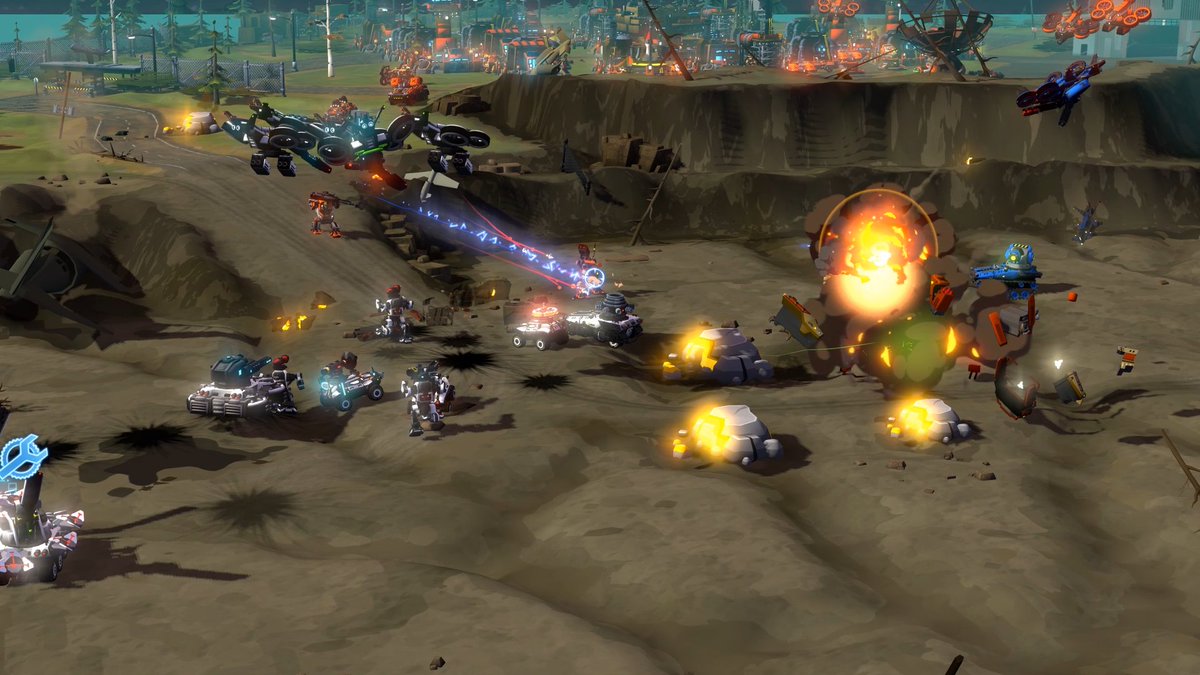 ForgedBattalion's tweet photo. The battle for ore nodes spread about the map will ultimately decide who reigns victorious.

Fight for your resources, claim those of your enemy! 

#ForgedBattalion https://t.co/dnhyyTMcvN