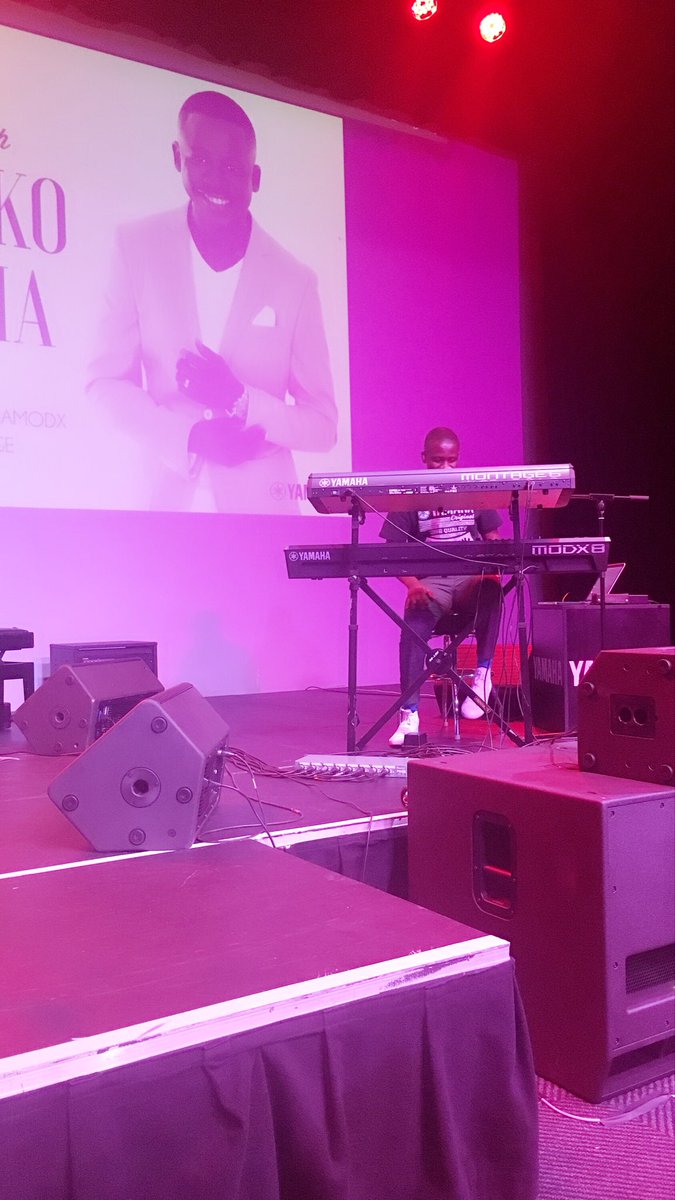 With the man of the moment <a href="/NqubekoMbatha/">Nqubeko Mbatha</a> as he presents the YAMAHA MONTAGE &amp; MODX #NQUBEKOxYAMAHA