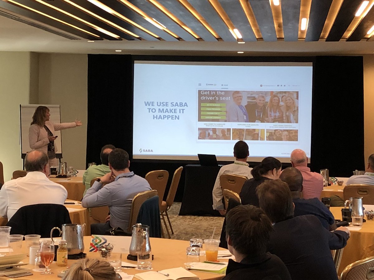 lorrainechapman's tweet photo. @sabasoftware we are empowering employees to be in the driving seat of their own learning, development and performance - presentation by Debbie Shotwell, our Chief People Officer at #sabainsight18 this morning. https://t.co/cptlCNQStd