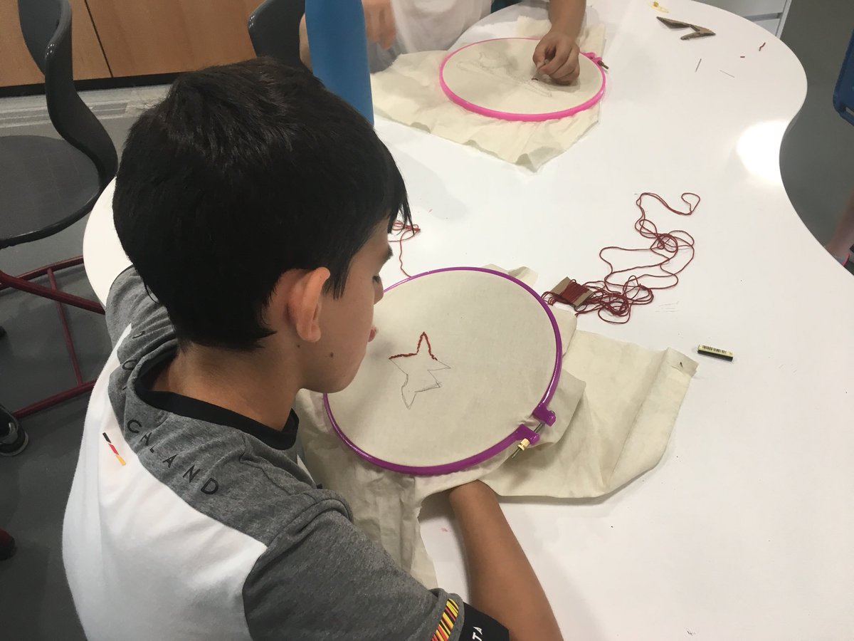 CHowald15's tweet photo. There are no original ideas?! @ISDFifthGrade is hard at work building their understanding of originality through creative expression! @isdedu @ibpyp https://t.co/A6vMe4TE1c