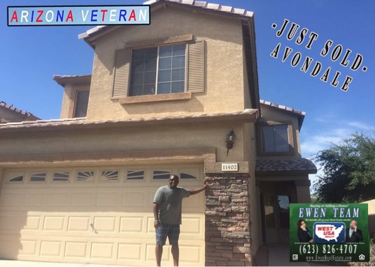 MichaelEwen1's tweet photo. 👉👉Congratulations🎉🎉 to retired Arizona 💪Veteran turned entrepreneur Anthony! Anthony's smiling because he just sold his investment property for a huge profit💰💰! Thinking about buying or selling a home🏠? Contact the Ewen Real Estate team today! https://t.co/UpLHDaIvzM
