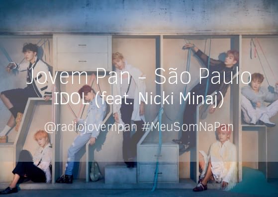BTSxCENT's tweet photo. [#ProjectBTSxBRAZIL]

Boa tarde amores! 💜

-> MUTIRÃO PARA JOVEM PAN SP

Meta:
• 40 comentários!
• 5 rts!

Usem:
Olá @radiojovempan, vocês poderiam tocar "Idol" - @BTS_twt ft. Nicki Minaj?! Obrigado! #MeuSomNaPan https://t.co/lZ4r1ywU70