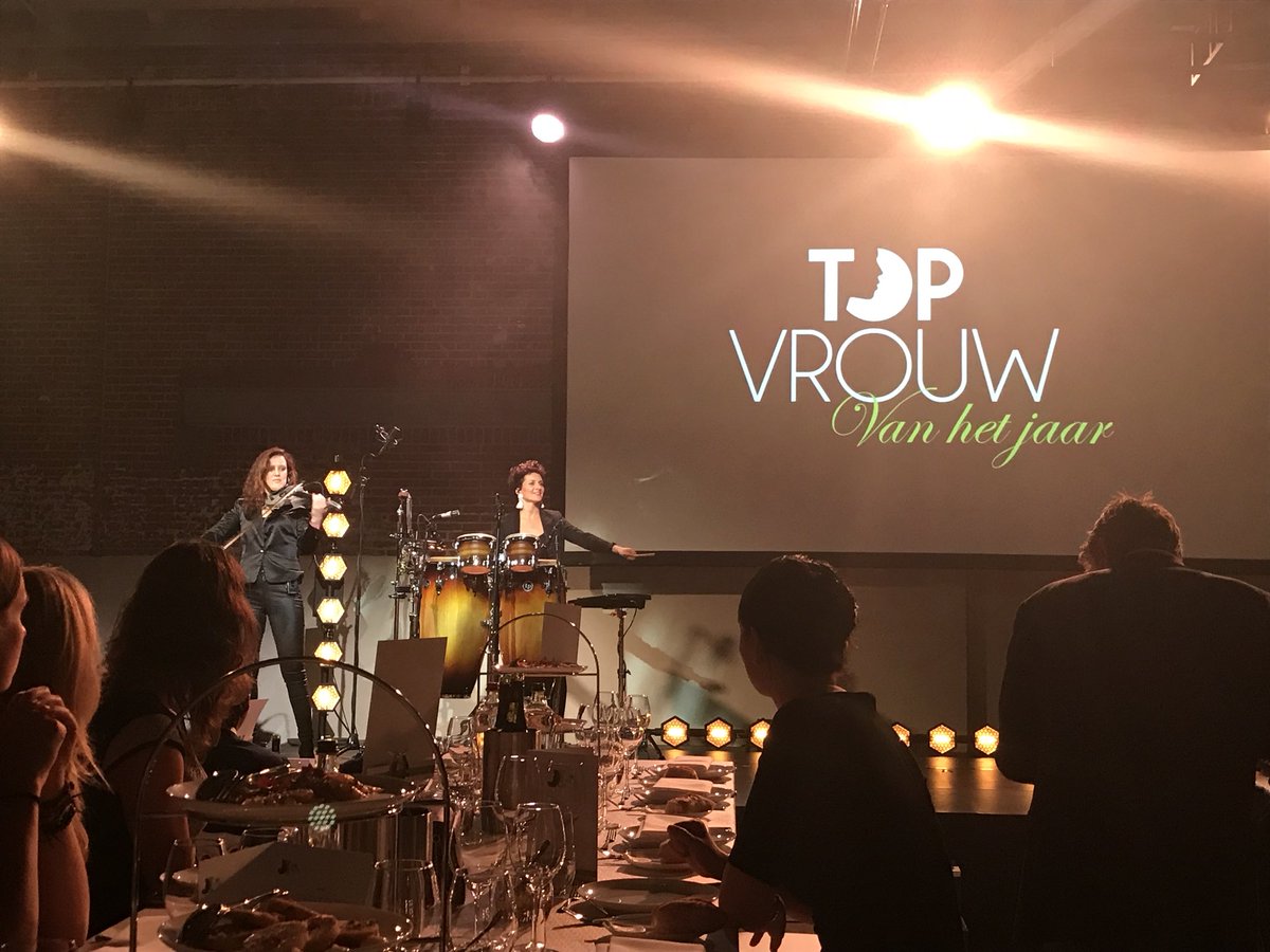 Opening bij #topvrouw verkiezing!