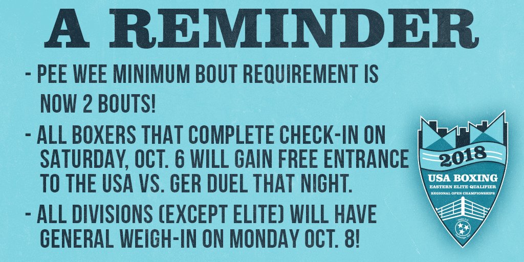 Daily #USABEQ18 reminder!  More tournament info, including updated registration list ⬇️ go.teamusa.org/2JPRpLl https://t.co/t0JiMa1j05