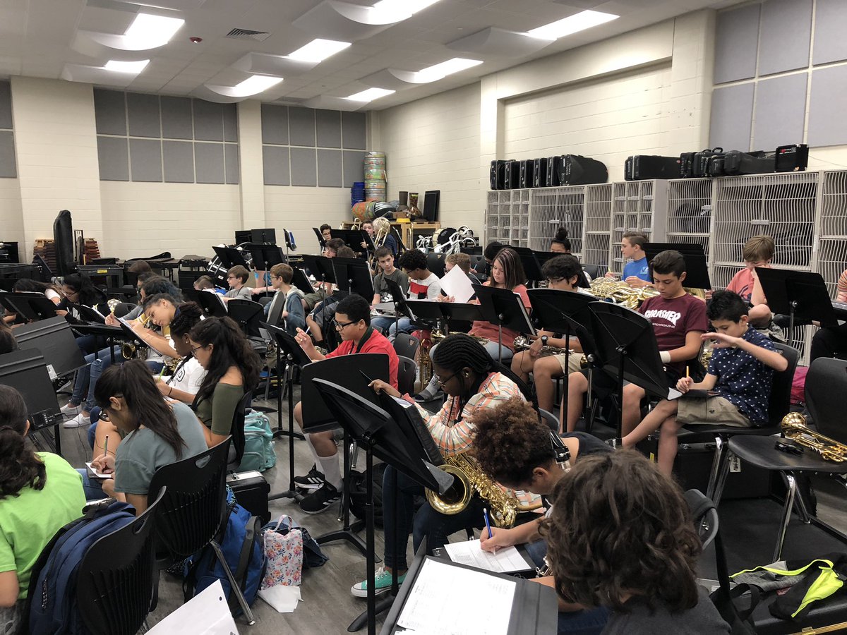 Brookside_Band's tweet photo. Wind Ensemble taking ownership over where they are on their region band music right now. Proud of them for owning their learning! https://t.co/ZyG6VuRwqO
