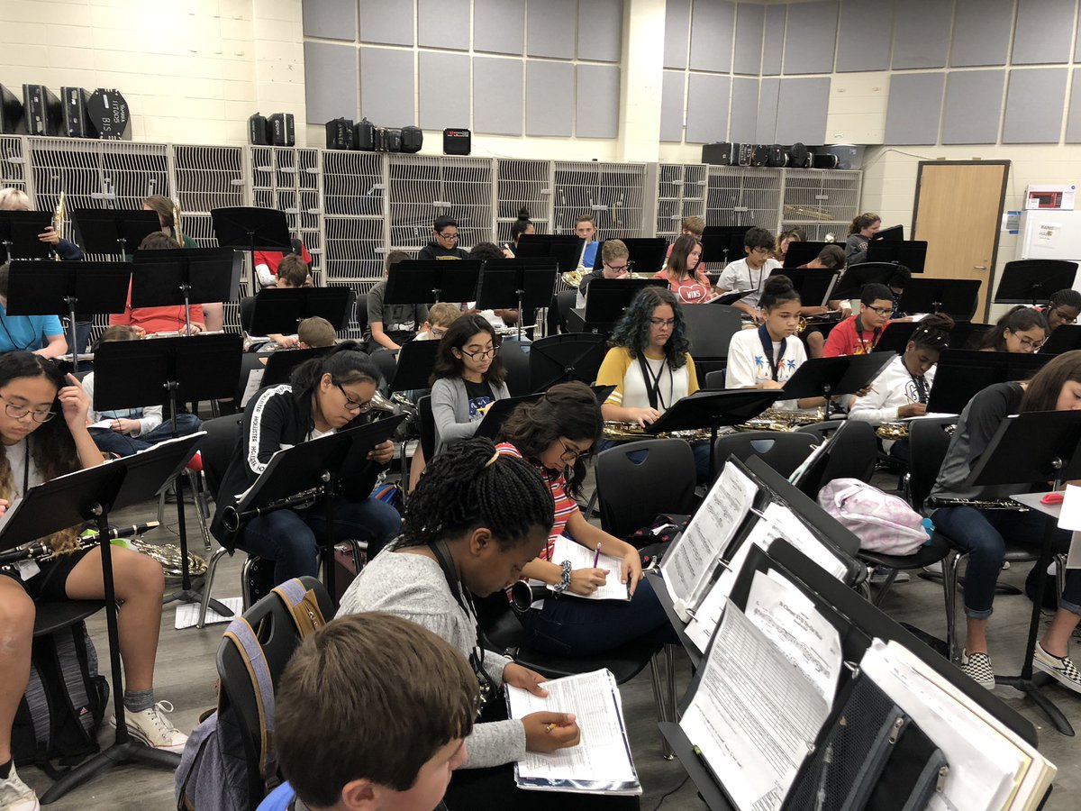 Brookside_Band's tweet photo. Wind Ensemble taking ownership over where they are on their region band music right now. Proud of them for owning their learning! https://t.co/ZyG6VuRwqO