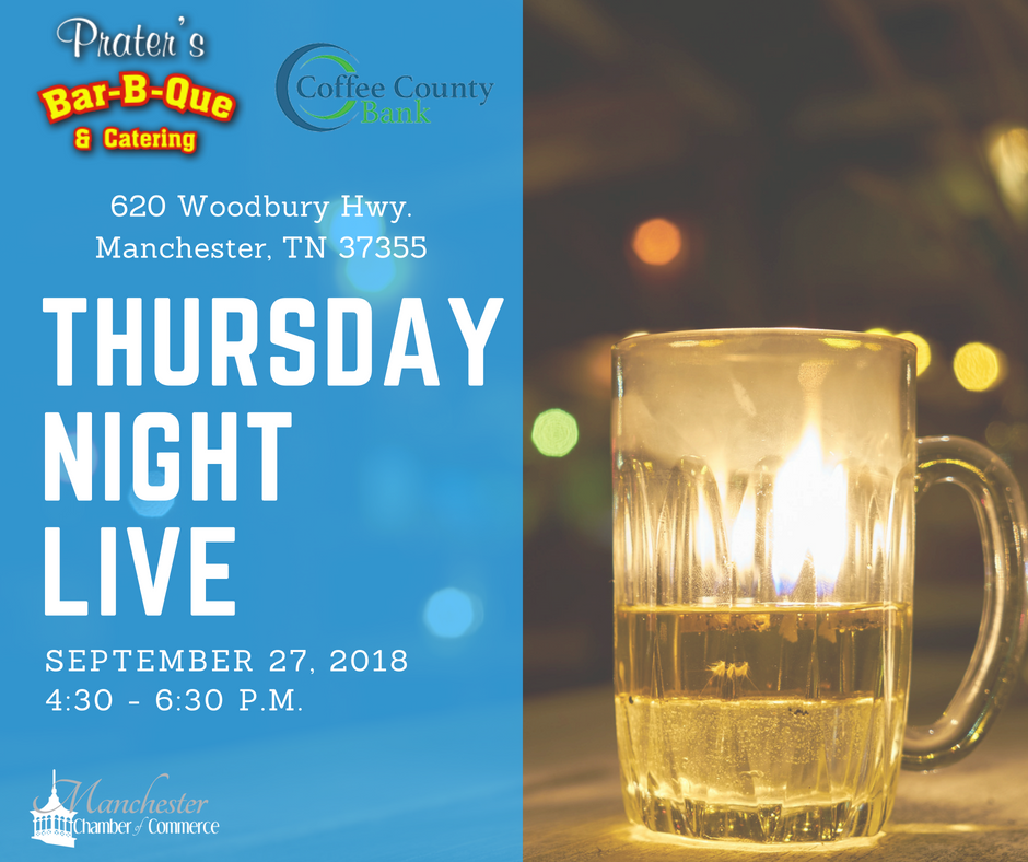 MACCTN's tweet photo. The September Thursday Night Live is tonight! We can't wait to see everyone at Prater's from 4:30 - 6:60! https://t.co/ktnTFeOd7C