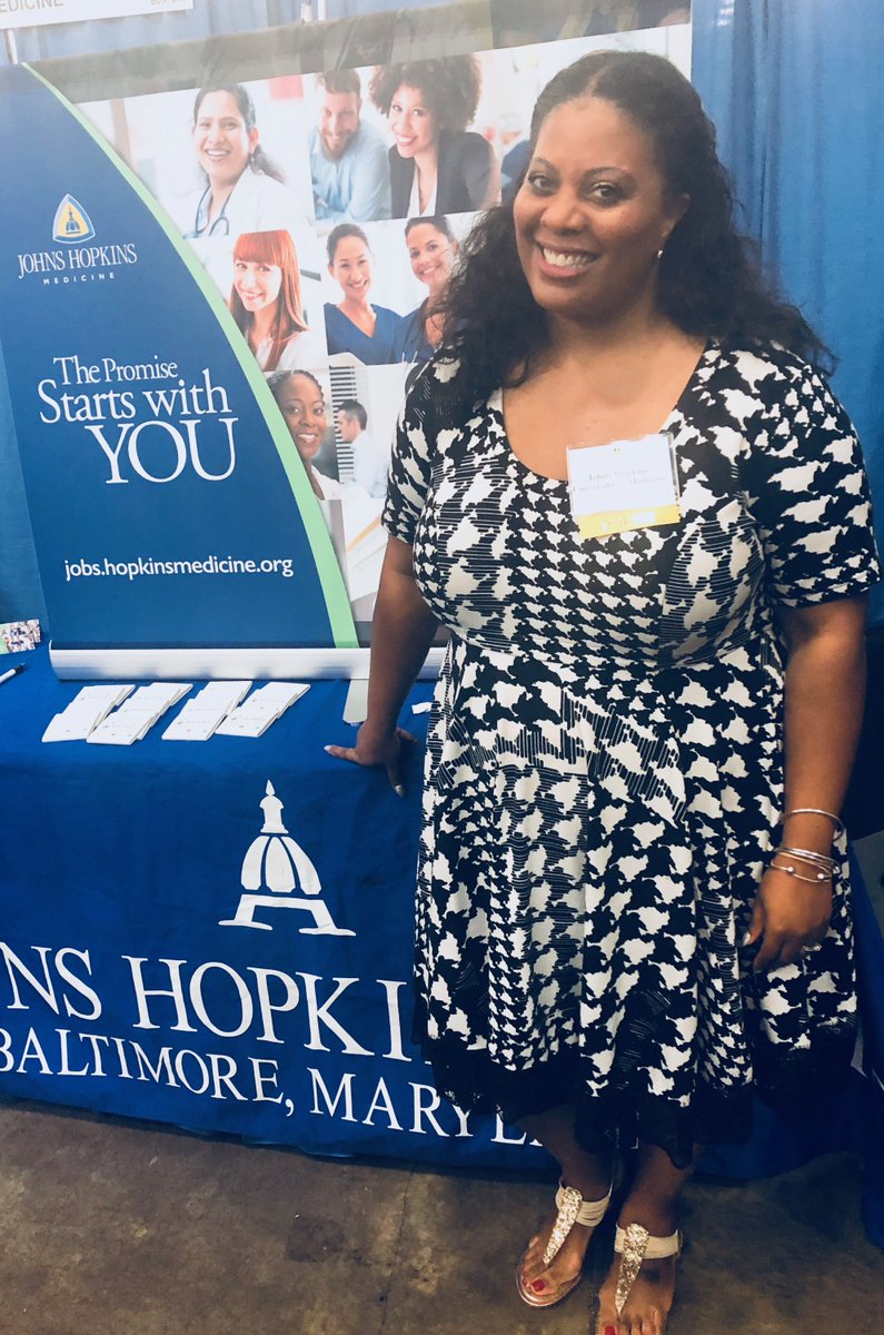 HopkinsMedicine's tweet photo. Come say hi to us at WorkBaltimore: Empowerment to Employment Convention at the Baltimore Convention Center today.   #WorkBaltimore https://t.co/SITjhVfhCn