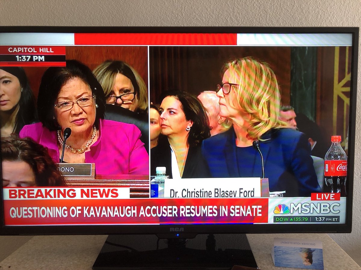 TrueFactsStated's tweet photo. This tipping point in American culture is brought to you by Coke. Dr Ford is the real thing. https://t.co/pVi0h33rKE