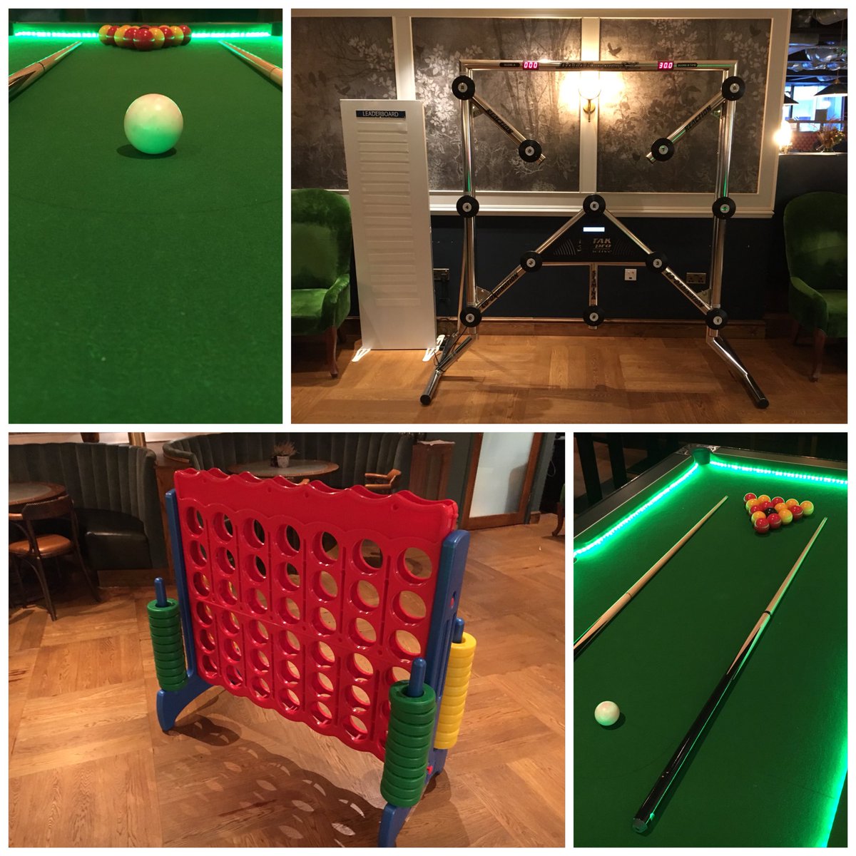 SqaudTrend's tweet photo. RT @xtremevortex: All set at @candlemakerCS in London for a corporate event with our Batak Pro, LED Pool Table and Connect 4.
#Connect4 #batakpro #reactiongame #ledpool #londonevents https://t.co/867aDHvT98