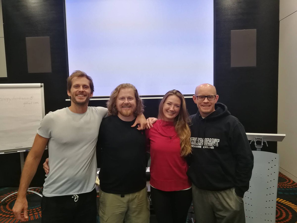 As part of the continual development of the clinic I regularly attend courses this one a week ago at Heathrow was a fantastic new way of adjusting the spine putting less stress through the patient and chiropractor. I promise my patients I will never stop learning.