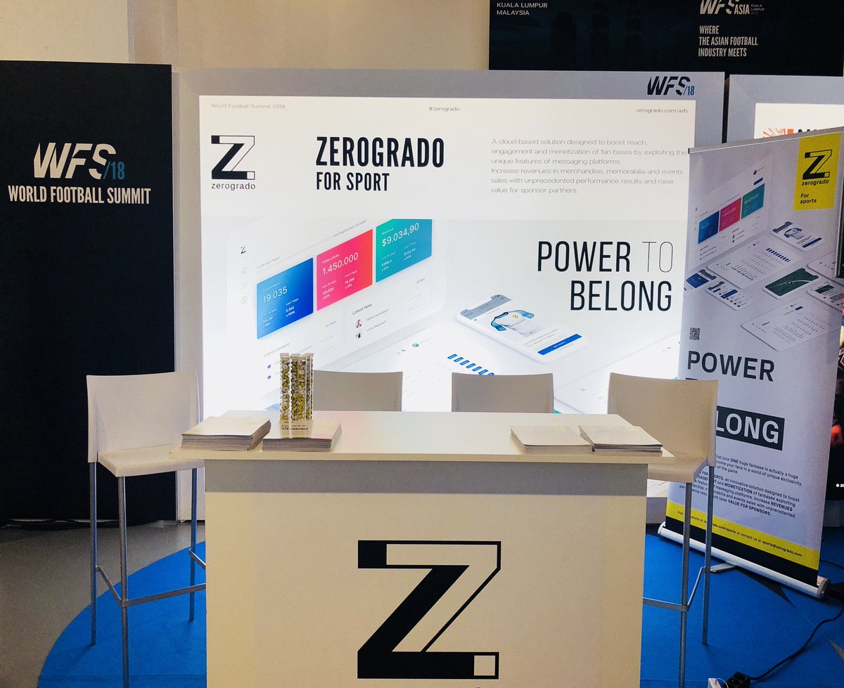 _awysport's tweet photo. Spent two great business day at @WFootballsummit with @zerogradocom our amazing partner in sport solutions ! #WFS18 #worldfootballsummit #Madrid https://t.co/mVSRaSdy11