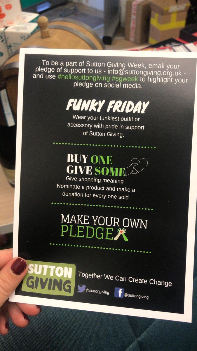 LikeWorcesterPk's tweet photo. Lovely to meet Jenny O'Neill @SuttonGiving and to hear all about #sgweek this evening. Find out how you can be involved in this community initiative by giving them a follow #hellosuttongiving https://t.co/QxM57a98X5