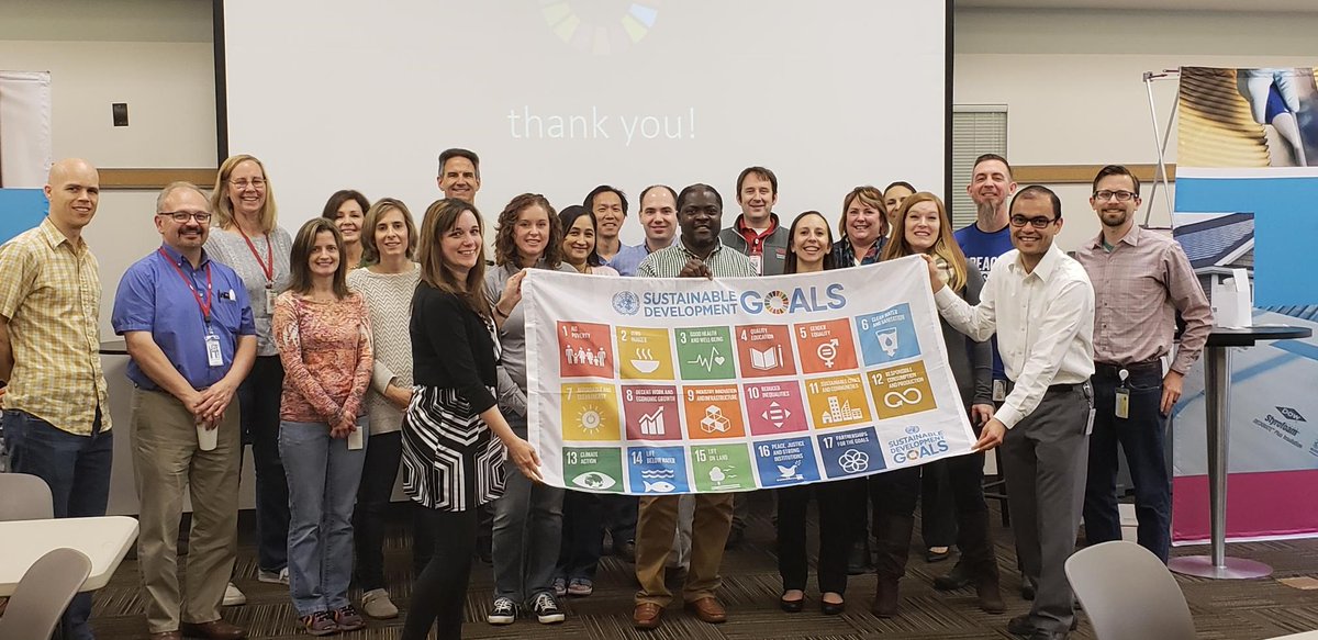 ShawnEHunter's tweet photo. Awesome discussion today on the #SDGs and what we can do @dowbuilding to embrace our alignment to them! #GlobalGoals #biz4SDGs @RoseSPerkins @LaceyTim @Lisa_M_Massaro @keabrewer @MeganMarThomas https://t.co/4qllOTCHWk