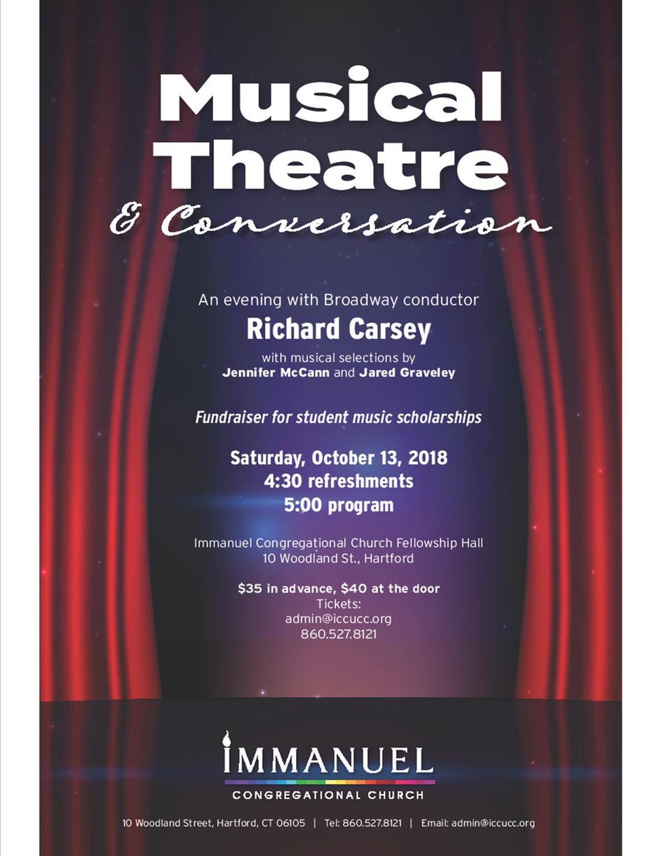 mccannifer's tweet photo. Can’t wait to sing with this outstanding baritone at the talented hands of Richard Carsey of @PhantomBway!!! @iccucc @ChooseHartford #singerlife #singingforacause #supportmusicstudents #hartfordhasit 🎶🎶🎶 https://t.co/cEkX3gD7uw