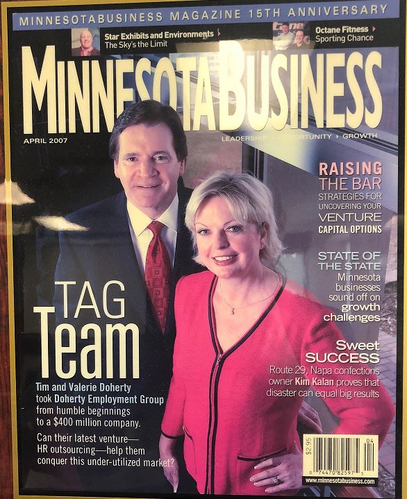 DohertyJobs's tweet photo. Throwing it back to 2007! Anyone remember this power couple making the cover of Minnesota Business Magazine? 
.
.
#throwbackthursday #tagteam #powercouple #workatdoherty #employmentexperts #minnesotabusinessmagazine https://t.co/ys3fPdKT6I