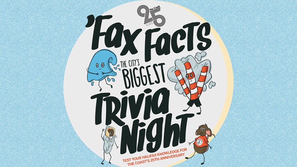 TwitCoast's tweet photo. Calling all trivia lovers: Come play with us and @troomtrivia on October 11! You could win $$$ and a year's worth of snacks from @KingofDonair. #halifax https://t.co/v3PRN05W63 https://t.co/q5LtSxH1Fh