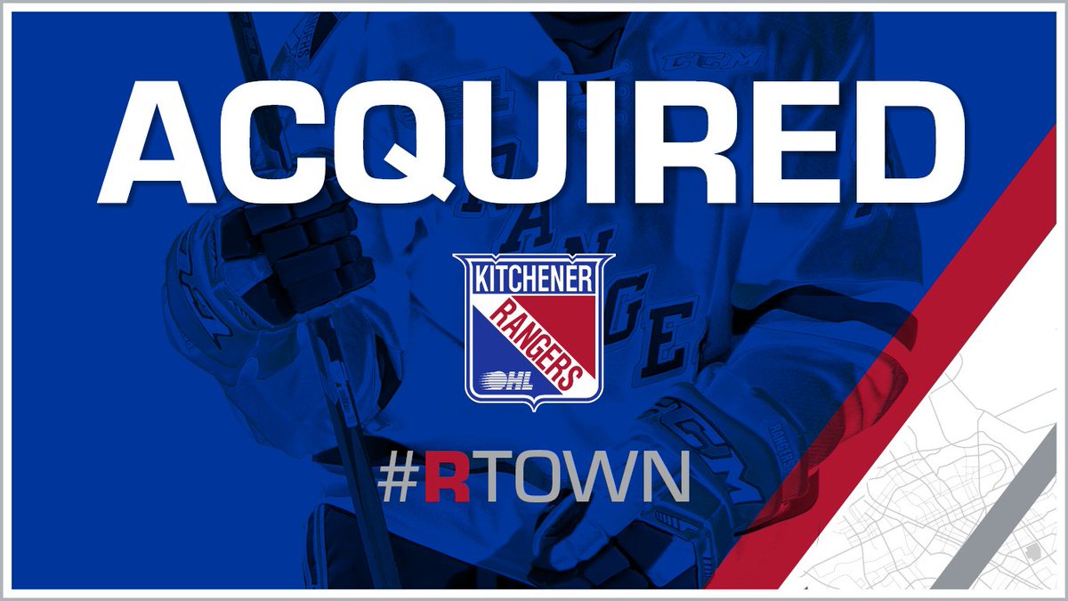 OHLRangers's tweet photo. ACQUIRED: #OHLRangers have acquired overage right winger Chase Campbell from the #AttackOHL

“His speed, energy and compete level will be a great fit with our team and style of play.” – Mike McKenzie

DETAILS: https://t.co/cqypnhHBeU https://t.co/aA4LHFe4HU