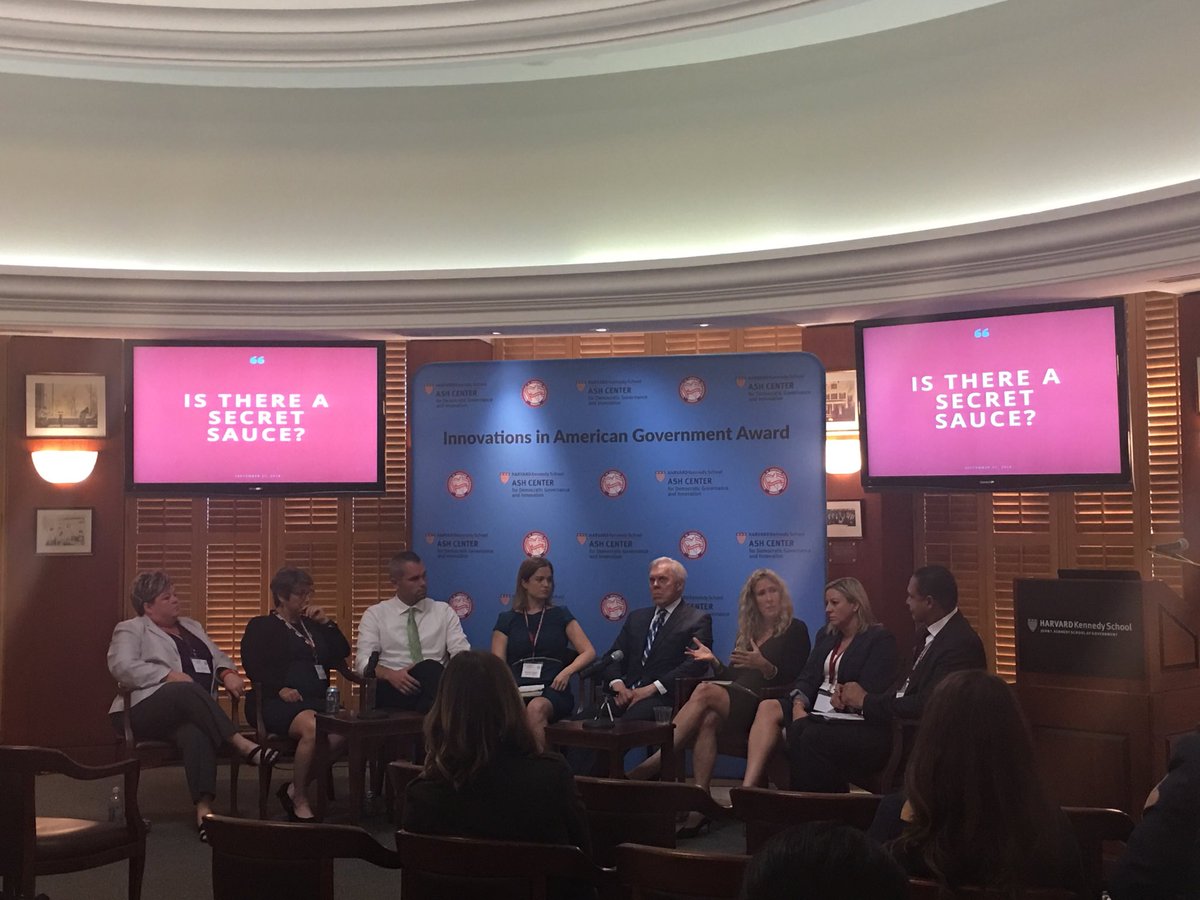 Is there a secret sauce for replicating a successful government innovation? Our #IAG18 finalists discuss with <a href="/AntonioOftelie/">Dr. Antonio Oftelie</a>