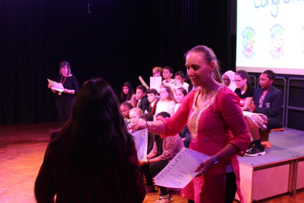 WPS_Success's tweet photo. Fantastic Bronze #ArtsAward &amp; @ABRSM Gold Medal Presentation Evening🏅 Well done Woodcroft Y6 @ArtsAward @TrinityC_L @arts_wps #AIMvalues 🎭🎨🎵💃 Thank you @c_sherring @SophieLBee @Beat_orguk https://t.co/ZqIpS9F0IJ