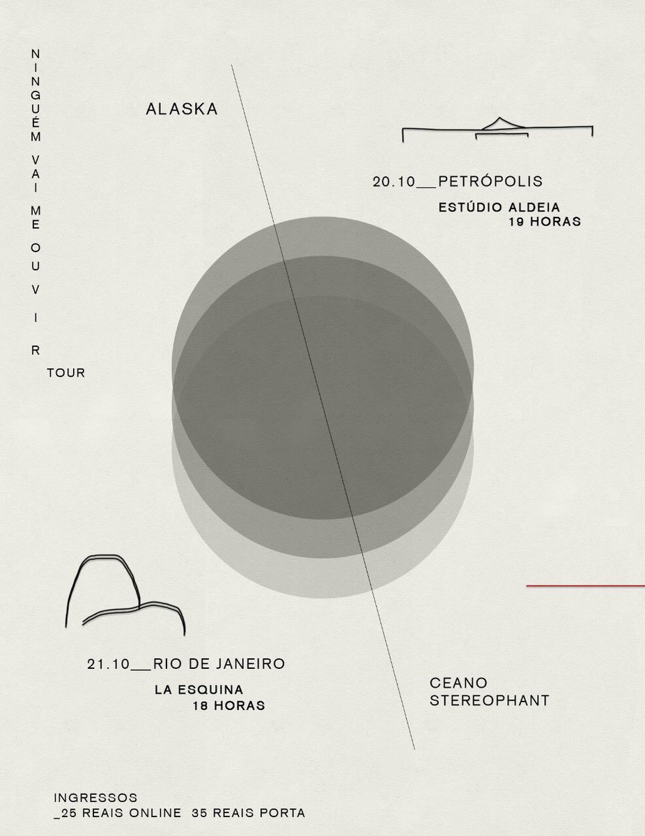 bandaAlaska's tweet image. NVMO TOUR PT.I

Sábado @ São Paulo
facebook.com/events/2232212…

5.10 @ Indaiatuba
facebook.com/events/3222024…

12.10 @ Belo Horizonte
facebook.com/events/3211179…

20.10 @ Petrópolis 

21.10 @ Rio de Janeiro
