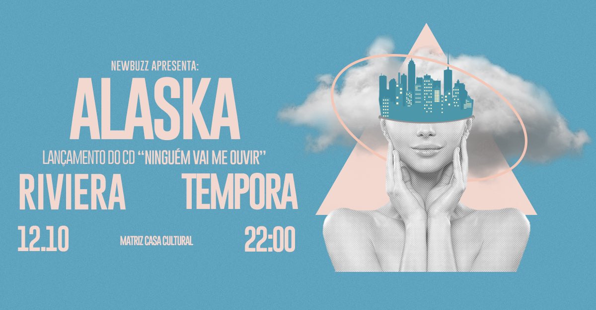 bandaAlaska's tweet image. NVMO TOUR PT.I

Sábado @ São Paulo
facebook.com/events/2232212…

5.10 @ Indaiatuba
facebook.com/events/3222024…

12.10 @ Belo Horizonte
facebook.com/events/3211179…

20.10 @ Petrópolis 

21.10 @ Rio de Janeiro