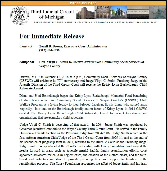 3rd Circuit Court MI (@3rdccorg) | Twitter