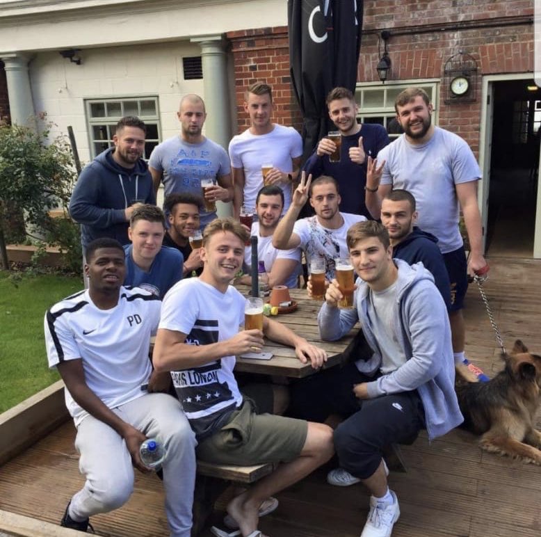 PartiAllstars's tweet photo. #TBT back to the first season of the Parti. Few faces have come and gone since then
#ThereStillAintNoPartyLikeAPartizanParti
#UpTheParti
⚽️⚽️⚽️
🔵⚪️⚫️ https://t.co/D0w5cdBKEY