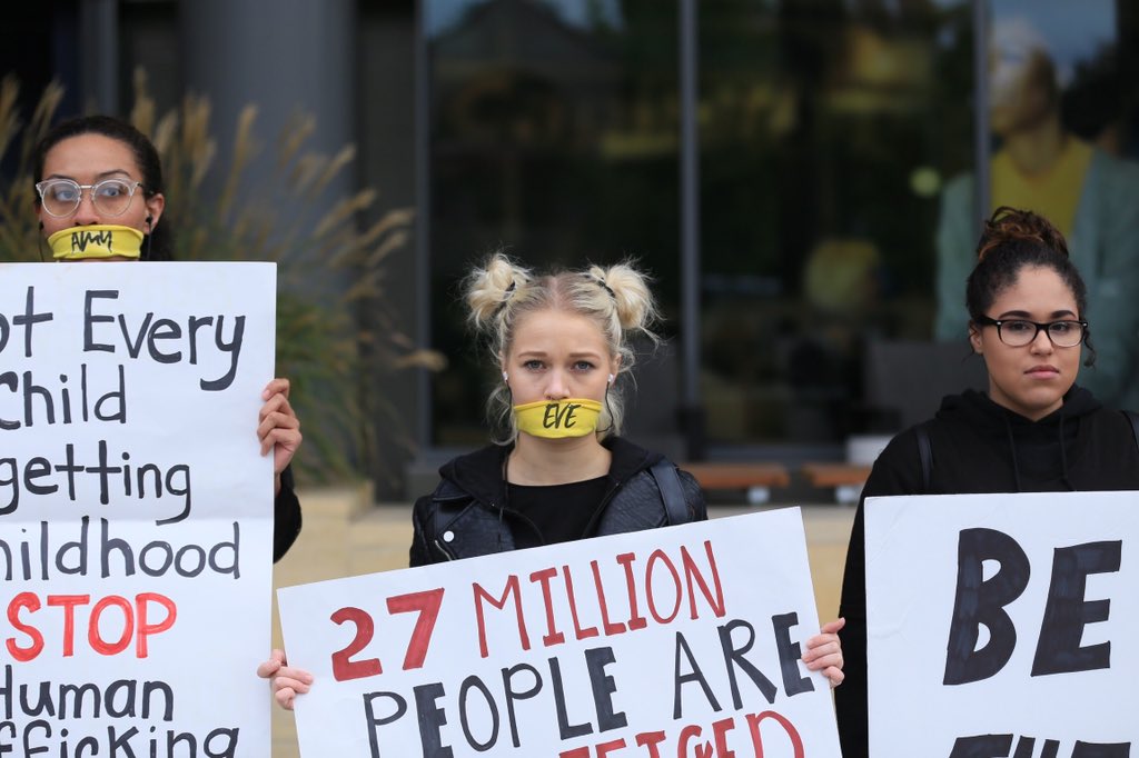 championsfound's tweet photo. Live life on purpose... #BeAVoice speak up for who cannot speak for themselves. #Walkforfreedom #A21 #Bellevue  October 20. https://t.co/F0dYCnIgCV https://t.co/spPaaczEKt