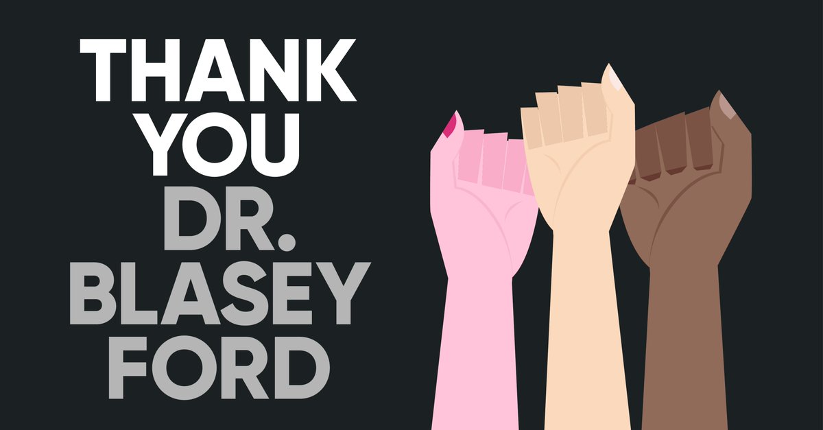 vanitaguptaCR's tweet photo. Thank you, Dr. Blasey Ford. https://t.co/OluPk7T9ke