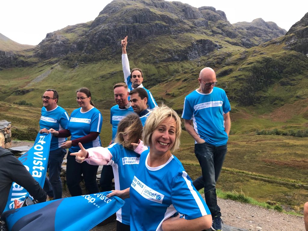 PippaPippahall7's tweet photo. UNICEF team arrives in Fort William. Excited and ready for action! #Learningonthewayup https://t.co/Ysp7LEHmFi