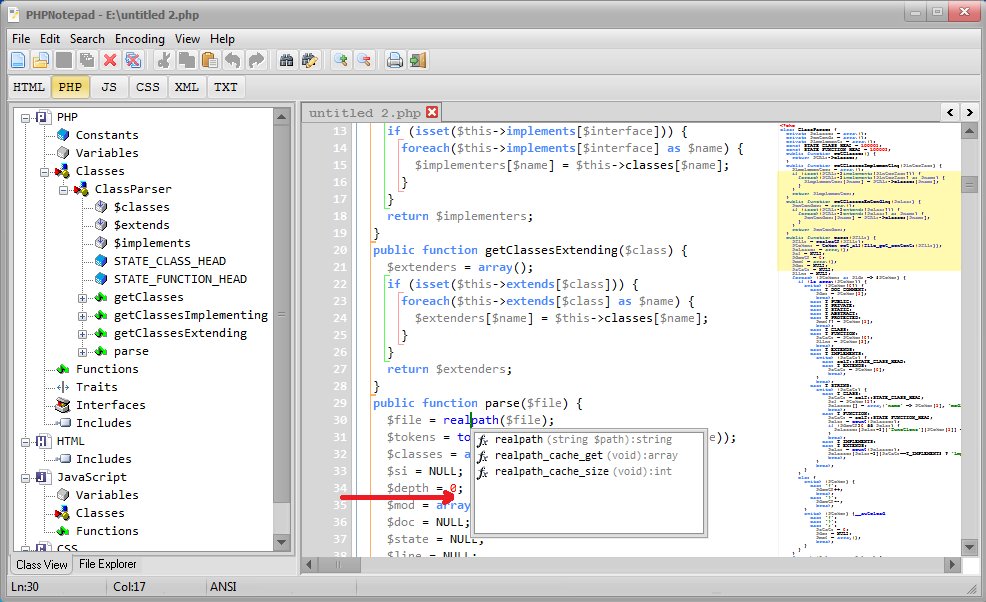 PHPNotepad's tweet image. #php #editor #development #webdevelopment #webdev
The new version (1.6.0) released.
Сhanges:
1) Fixed bugs in "Class View"
2) Added new "Function Box":