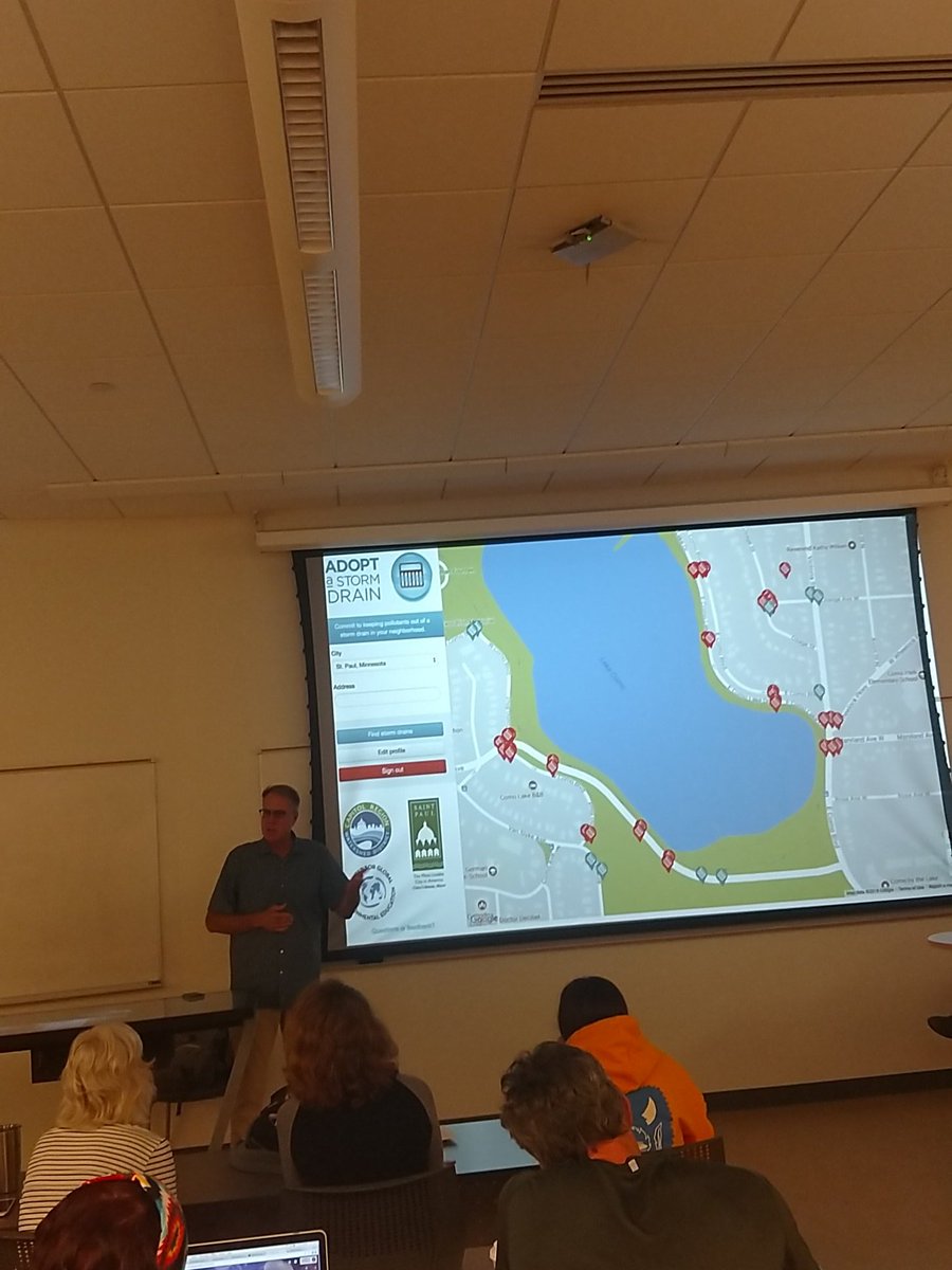 garvey_haines's tweet photo. They also started a program called adopt a storm drain where people can adopt a storm drain near there house to raise awareness on how only water should go into storm drains #environmentalroundtable https://t.co/8zscD04eEx