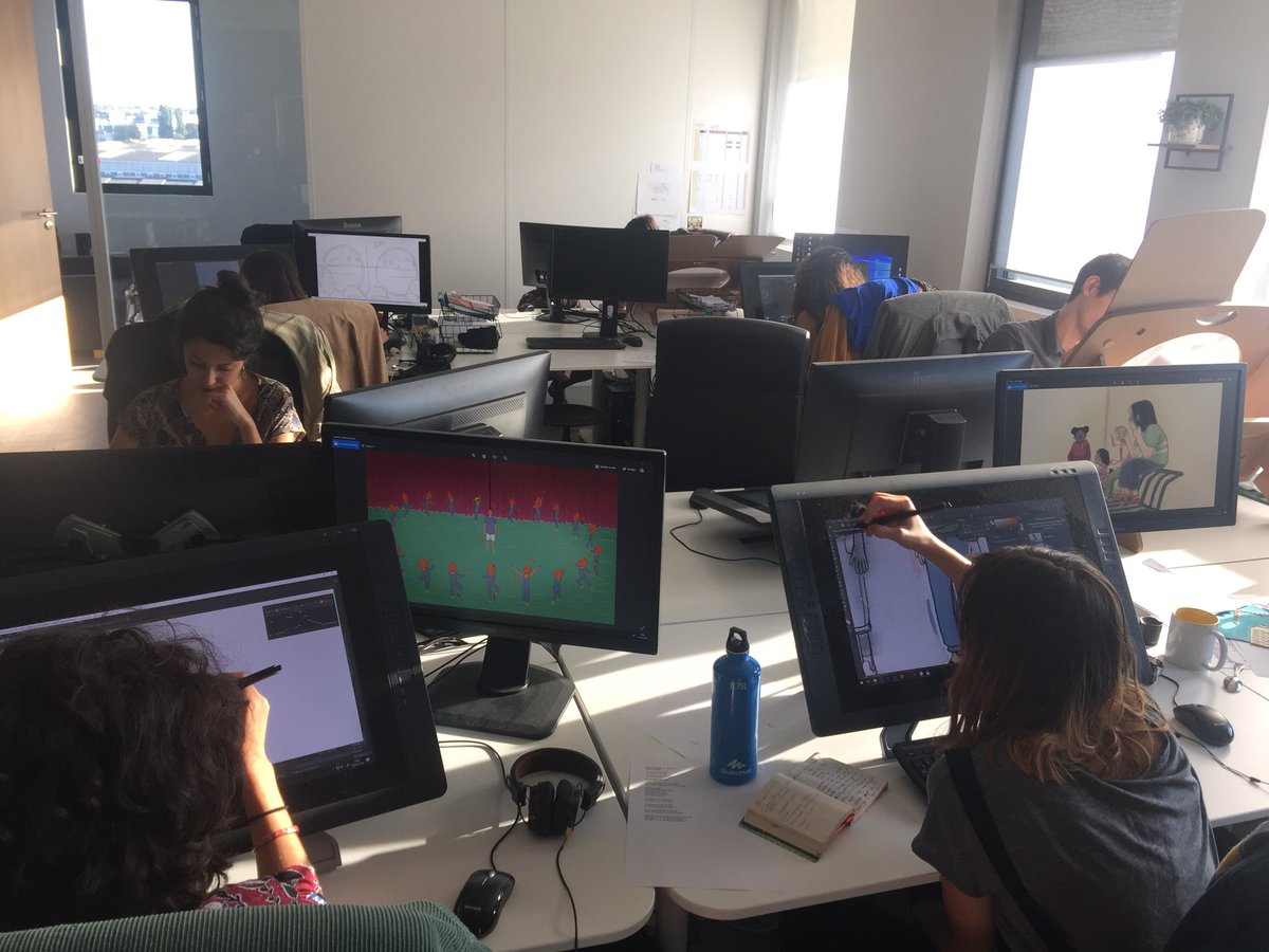 franckytrichet's tweet photo. Inauguration de l’Incroyable Studio dédié à l’animation : un nouvel écrin au cœur du Quartier de la Création ! Bienvenue aux 14 créateurs venus de toute la France pour réaliser leur court-métrage au #MediaCampus ! RDV en mars pour la diffusion sur @Francetele ! https://t.co/aJa8SJ6q7v