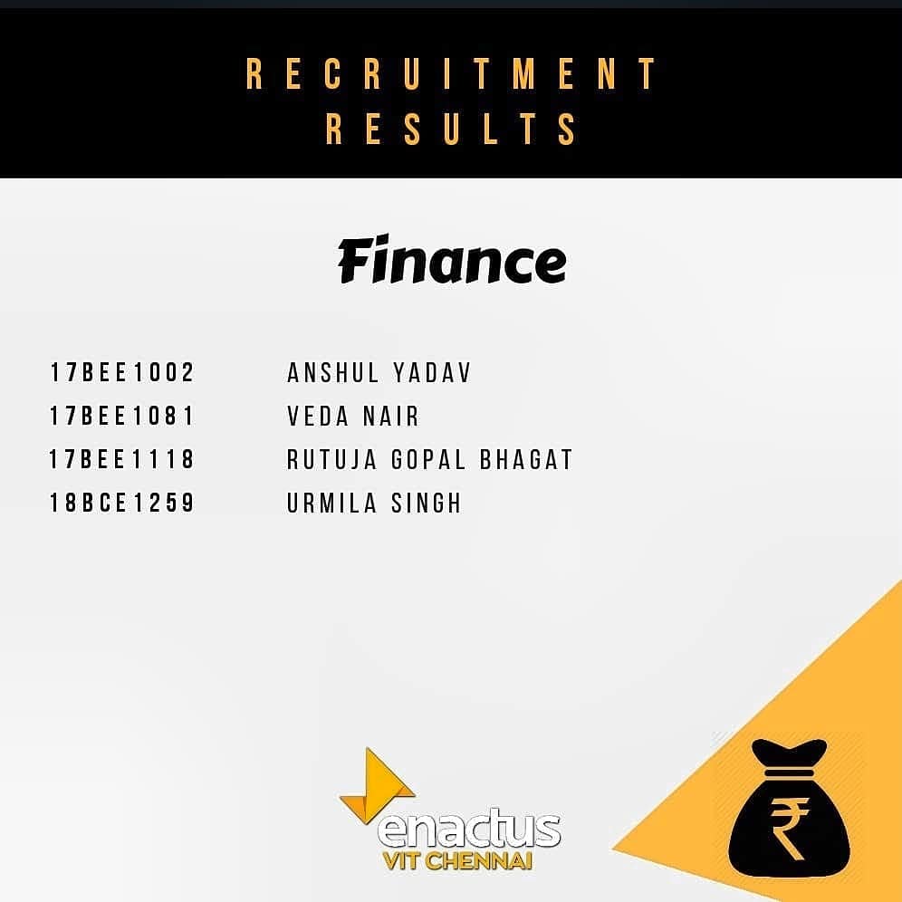 enactusvitc's tweet photo. The recruitment process finished successfully and after three rounds of the process which were written test, group discussion and personal interview, with the collective agreement of the team we have shortlisted a total of 25 people to be a part of the team.❤️❤️ https://t.co/7dkh7824l7