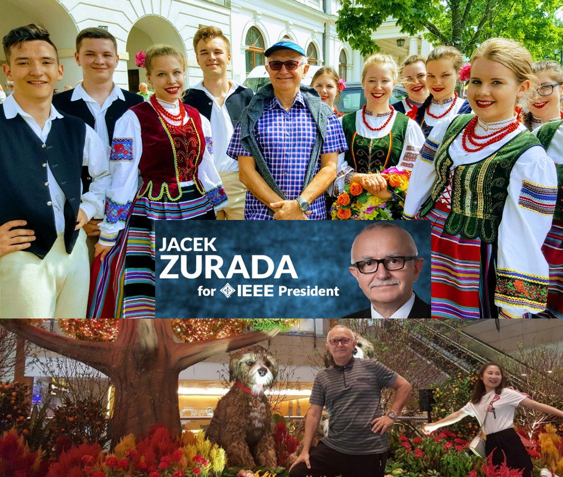 IEEE Annual Voting closes in 4 days! Last chance to VOTE NOW for <a href="/jacekzurada/">Jacek Zurada</a> as your next <a href="/IEEEPresident/">IEEE President</a> at lnkd.in/ggqqpZF More info at jacekzurada.org and #zurada4IEEEpresident. Thank you for following me! Shown are FUN PICS Warsaw, Poland and Singapore
