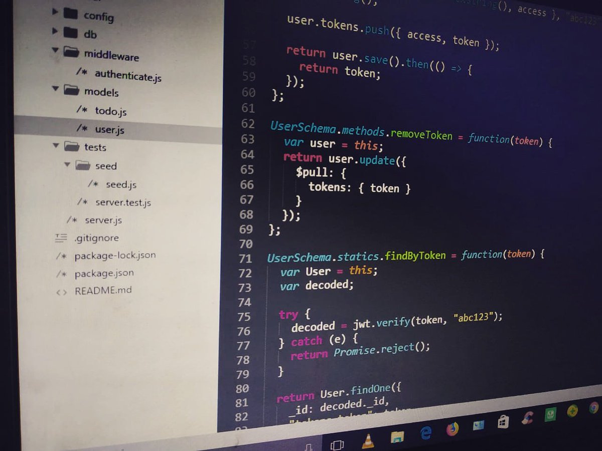 rohanxsharma's tweet image. Day 37 - Added a user logout route to the database.
#100DaysOfCode #Day37 #instacode #hack #web #webdesign #webdeveloper #webdevelopment #frontend #backend #fullstack #blockchain #motivation #algorithm #hacking #authentication #security #programming #coding #onedayatatime #work