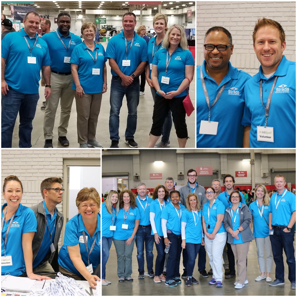 stradaeducation's tweet image. Proud of our staff who were able to volunteer for @JACentralInd #JAJobSpark. Even more proud of the amazing educators in the #Indianapolis community. Thanks for all that you do for #todaysstudents and tomorrow's workforce! #bethespark